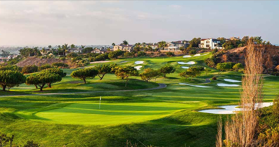 Golf course view of Encinitas Ranch